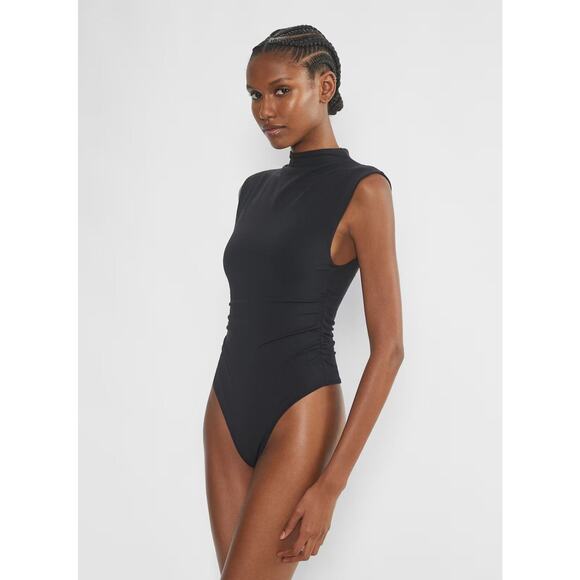 Aritzia Original Contour Fortify Second-Skin Ruched Mockneck Bodysuit - XS - Picture 8 of 8